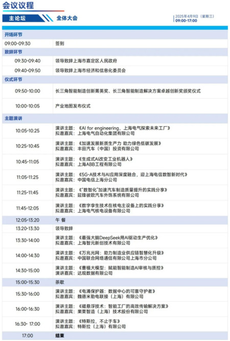 第四屆長(zhǎng)三角智能制造高峰論壇在上海啟幕，共筑產(chǎn)業(yè)新生態(tài)